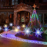 Solar Garden Light Courtyard Meteor Marquee