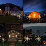 Solar Garden Light Courtyard Meteor Marquee